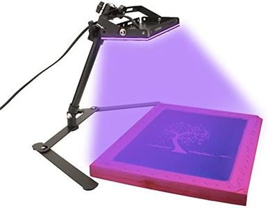 30W LED Exposure Unit for Screen Printing, Dorhui UV Screen Printing Exposure Light and Light Stand for Screen Printing Kit Photo Emulsion Kit