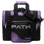 Pyramid Pyramid Path Pro Deluxe Single Tote - Black/Purple