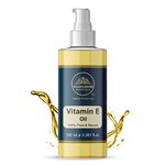 Wildflower Essentials Vitamin E Oil Pure Cold Pressed For Face, Skin, Hair, Body, Pore Tightening 100ml