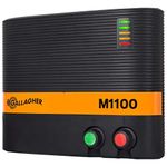 Gallagher M1100 Electric Fence Charger | Powers Up to 110 Miles / 650 Acres of Clean Fence | ​11 Joules, 110 Volt Energizer, Added Power Reserve | Unbeatable Reliability | Easy Installation