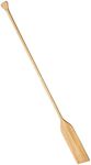 Seachoice 6 Ft. Wood Paddle, New Zealand Pine Construction, 19-11/16 in. X 5-7/8 in. Blade, Wide Top Hand Grip, Clear Finish,Tan