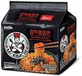 Paldo Mr. Kimchi Stir Fried Kimchi Flavour Ramen Instant Noodles (Pack of 4), 536.0 count, 536.0 grams