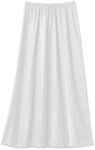 Shadowline Flare Half Slip (47116), 30" White, 1X