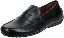 POLO RALPH LAUREN Men's Reynold Driving Style Loafer, Black, 7 UK