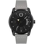 Movado 3600695 Men's Trend Black Dial Grey Strap Quartz Watch