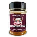 BBQ Meat Rub Seasoning For Pork By House of Flavour | Perfect for Pulled Pork, Ribs, Belly | No Preservatives | Ideal for Smoking, Grilling & Oven | 200g