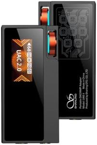 SHANLING UA6 II Portable DAC/Amp Headphone Amplifiers– 8X CS43131 Parallel Array, 133dB SNR, 4.4mm + 3.5mm, Up to 365mW@32Ω, PCM 768kHz/DSD512, APP/PC Control, Black
