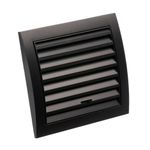 Ø 100mm / 4 inch Air Vent Cover - Adjustable Ventilation Grille with Flyscreen - ABS Plastic Anthracite