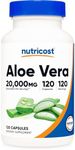 Nutricost Aloe Vera 20,000mg, 120 C