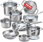 Mueller Pots and Pans Set 17-Piece,