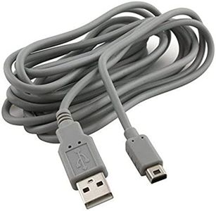 KMD USB Charge Cable for Wii U, 10-Feet Length