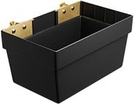 2-Pack E-Track Basket | Trailer Organizing Storage Pail | 13" x 7-1/8" x 6-1/2" Heavy Duty Organization Bin for Trucks and Warehouses | Etrack & Wall Mount