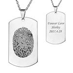 HooAMI Fingerprint Memorial Jewelry