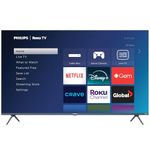 Philips Roku TV 55" Frameless 4K Ultra HD (2160p) | Enterainment Plus Series Smart TV (55PUL5924/F6), Dolby Atmos, Voice Assistant