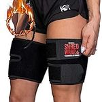 Iron Bull Strength Shred Wraps for Legs - Thermogenic Thigh Trimmers for Weight Loss - Premium Fat Burning Bands with Slimming Technology - Leg Body Wraps Toner and Shaper (Medium)