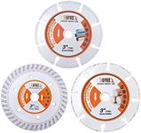 BGTEC Diamond Cutting Blade,3pcs 3i