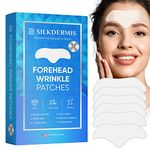 SILKDERMIS Forehead Wrinkle Patches 12 Packs, Forehead Patches for Wrinkles, Anti Wrinkle Patches with Aloe, Collagen Vitamin E, Face Wrinkle Patches for Forehead Wrinkles Treatment