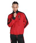 Puma Men's A-Line Coat (76935002_Tango Red-Black