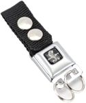 Shelby Super Snake Seatbelt Keychain - Conveniently Releases Your Keys With a Push of the Button - Officially Licensed Shelby® Product - Easy to Attach to your Belt, Purse, etc. - Made in the USA