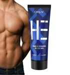 Onyx HE Sunbed Cream for Men - Mens Tanning Moisturiser - Sunbed Tanning Accelerator - Bronzing Cream for Fast & Dark Tan Results - Light Formula for Stain-Free Effect - Muscle Bronzing Complex