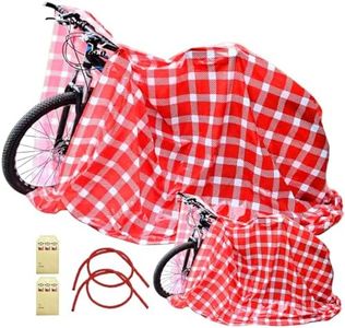 ZMCINER 2 PCS 60” x 80” Bike Gift Bag Extra Large Christmas Gift Bags for Bike Christmas Gift Bags for Giant Gifts Jumbo Bicycle Gift Bag with Strings and Tags