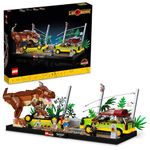 LEGO Jurassic Park T. Rex Breakout 76956 Building Kit (1|212 Pieces)|Multicolor