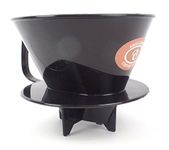 Size 4 Plastic Coffee Filter Dripper Cone with Feet by EDESIA ESPRESS