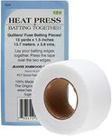 Heat Press Batting Together - White