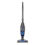 Russell Hobbs Cordless Upright Stick Vacuum Cleaner Bagless 2 in 1 Grey and Blue 600W 2 Speed Settings 60 min Run Time, for Carpets & Hard Floors with Crevice & Brush Tool, 2 Year Guarantee RHSV2211