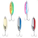 EXAURAFELIS 5pcs Fishing Lures Cast