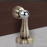 Plantex Magnetic Door Stopper for Home/Gate Stopper for Main Door/Door Stopper Magnet/Door Stopper for Home/Magnetic Door Stopper/Door Stopper Home Magnetic (Brass Antique)