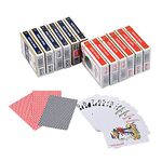 Playing Cards,12 Pack Poker Size Standard Index Decks of Cards for Texas Hold'em Blackjack Canasta Casino Cards Games(12 Pack)