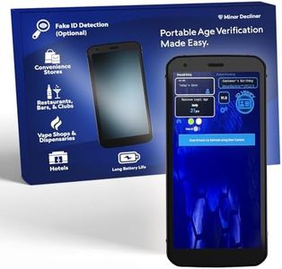 Mobile ID Scanner for Bars & Clubs - Easy to Use & Reliable ID Checker for Your Business That Detects Expired IDs & Underage Customers – Works in All 50 States - Includes Optional Fake ID Detection