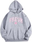 Generic Fresh Love Unisex Hoodie Versatile Hoodie Lightweight Hoodie Women Men Printin Letterg Top Letter Beach Sweatshirt Trendy Oversized Hoodies Fleece Sweatshirts Long Sleeve Sweaters Pullover