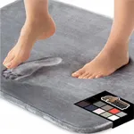 GORILLA GRIP Memory Foam Bath Rugs,