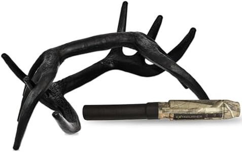 Illusion Systems Extinguisher Deer Call and Black Rack Rattling System - Patented Modislide and Bone-Core Technology - NAHC Approved - Deer Hunting Accessories and Equipment (Camouflage)