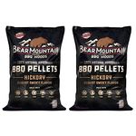 Bear Mountain Hickory BBQ Smoker Grilling Pellets (2 Pack)