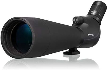 Bresser Spektiv Corvette 20-60x80 wasserdicht mit 340° drehbarem Korpus, robuster Gummiarmierung und voller mehrschichtvergüteter Optik, schwarz, 20-60x80mm, 4321001