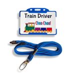 Train Driver Children's Novelty ID Card & Lanyard - Role play - Pretend Play - Imaginary Play