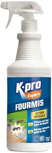 KAPO Pulvérisateur anti fourmis 1L - Idéal pour éliminer les fourmis