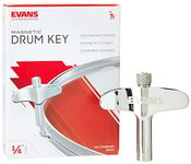 Evans DADK Magnetic Head Drum Key, Chrome, 5.75 in*8.75 in*0.8 in