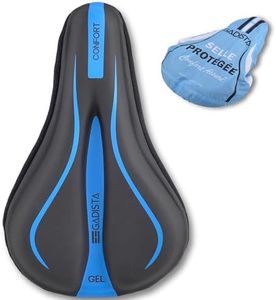 GADISTA France - Housse de Selle de Vélo en Gel, Couvre Selle Velo Ultra Confortable pour VTT, Vélo de Route, E-Bike, et Vélo Spinning - Hommes et Femmes