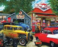 Springbok's 1000 Piece Jigsaw Puzzle Hot Rod Cafe