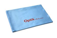 Glasses Cleaning Cloth Microfibre Optician Quality, light blue, XXL 40x40