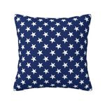 Blue Star Throw Pillow Cover Case 18 X 18 for Couch Sofa Bed Home Decor