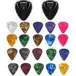 60pcs Guitar Picks with Two Holder,