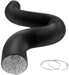 HealSmart 8" 25 Ft Aluminum Ducting