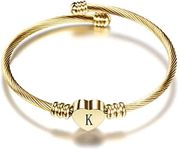 VQYSKO Gold Bracelets for Girls-A t