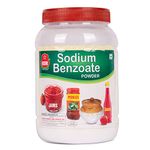 KOR Sodium Benzoate Powder - 400g (Pack of 1) / Food Grade/Pickles, Salad Dressing, Bottled Lemon Juice, Soya Sauce, Soda/Multipurpose Uses