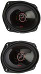 Cerwin Vega HED Series 6x9 2 Way Coaxial Speakers - 55W RMS, 4Ω Impedance, Unmatched Sound Quality for Car Speaker System Enhancement, PEI Dome Tweeter for Enhance Car Sound H7692